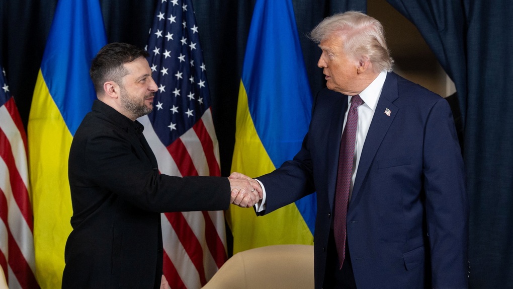 Tổng thống Trump gửi thông điệp tới Nga sau khi gặp lãnh đạo Ukraine - 1