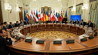 European countries national security advisers attend a security forum in Kyiv, Ukraine, Saturday, 3 January 2026.