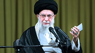 Supreme Leader Ayatollah Ali Khamenei speaks in a ceremony to mark the Shiite holiday of Eid al-Ghadir, in Tehran, Iran, Tuesday, June 25, 2024.