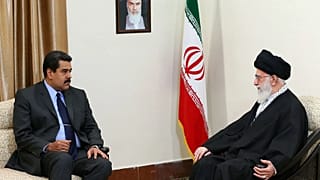 Ali Khamenei and Nicolas Madur meet in Tehran