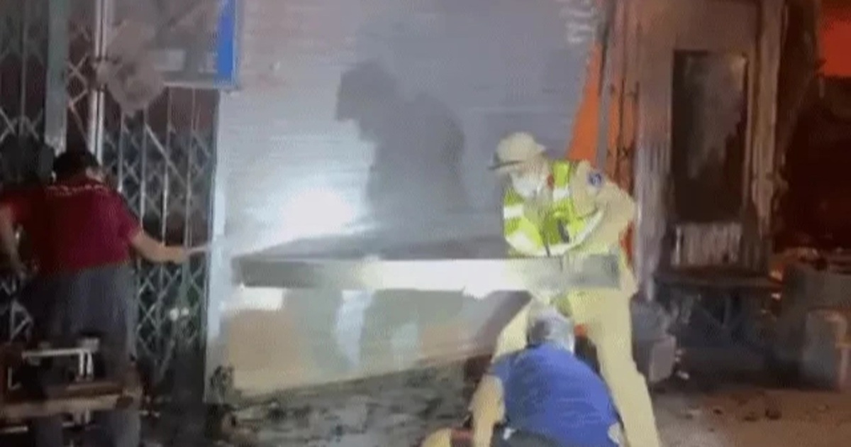 Bộ Công an biểu dương lực lượng cứu 11 người khỏi đám cháy