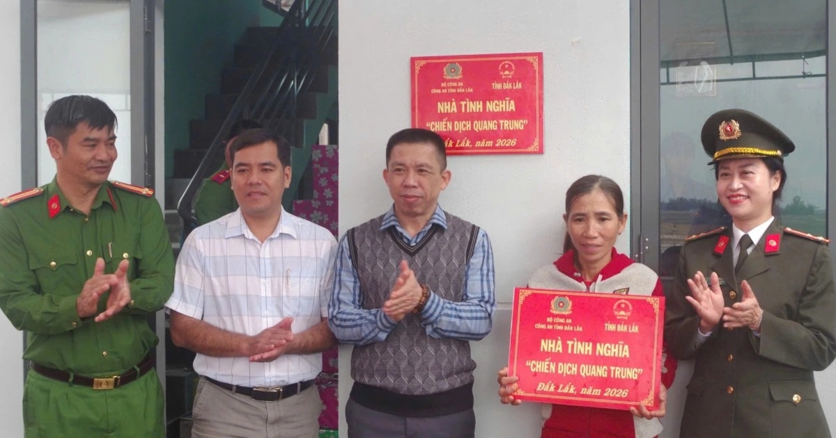 Công an tỉnh Đắk Lắk hoàn thành “Chiến dịch Quang Trung”