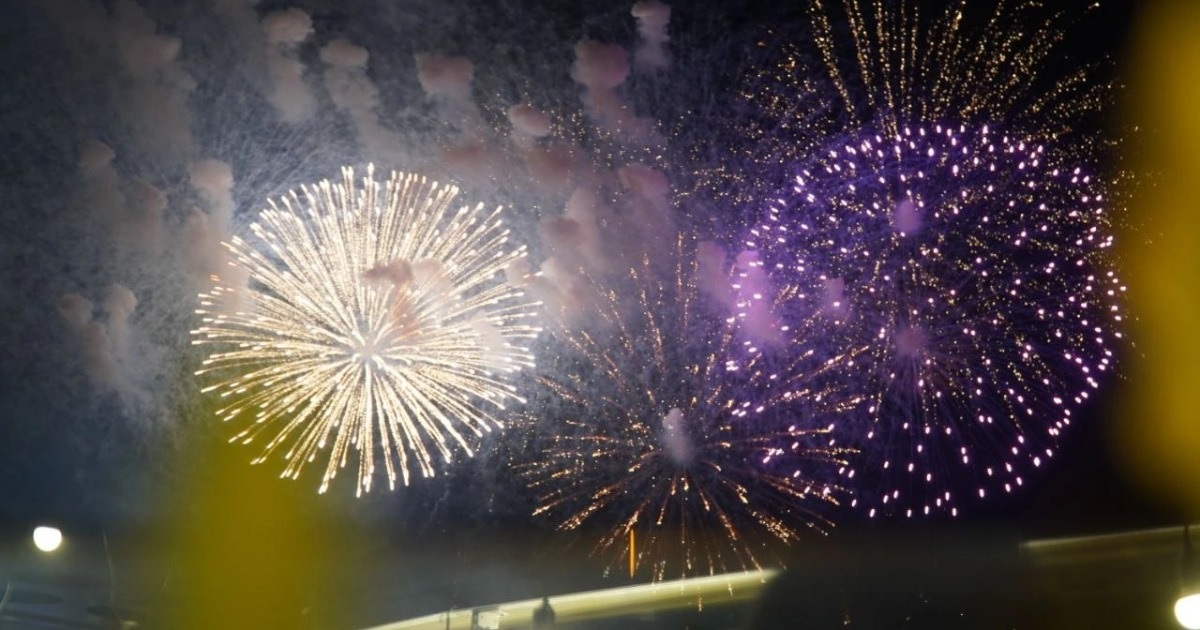 Mãn nhãn màn pháo hoa chào năm mới 2026 ở TPHCM