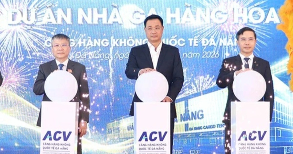 Khởi công dự án nhà ga hàng hóa mới tại Cảng hàng không quốc tế Đà Nẵng