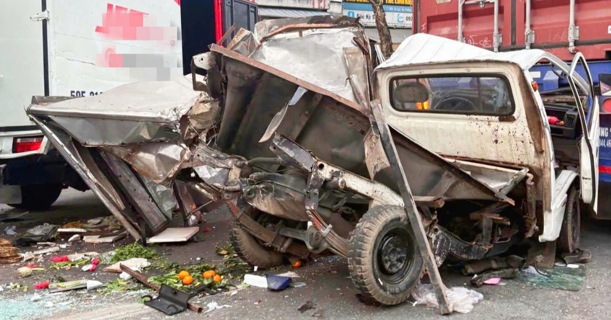 4 ô tô va chạm liên hoàn ở TPHCM