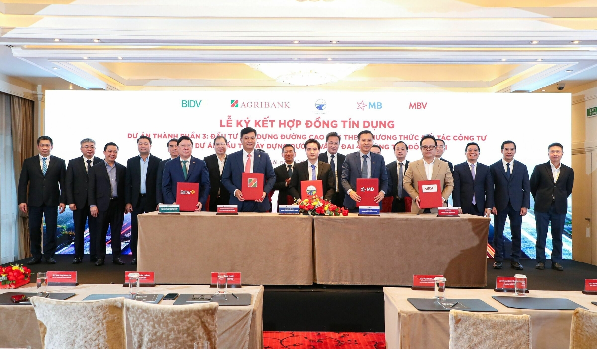 Agribank làm đầu mối thu xếp vốn xây dựng đường Vành đai 4 Hà Nội