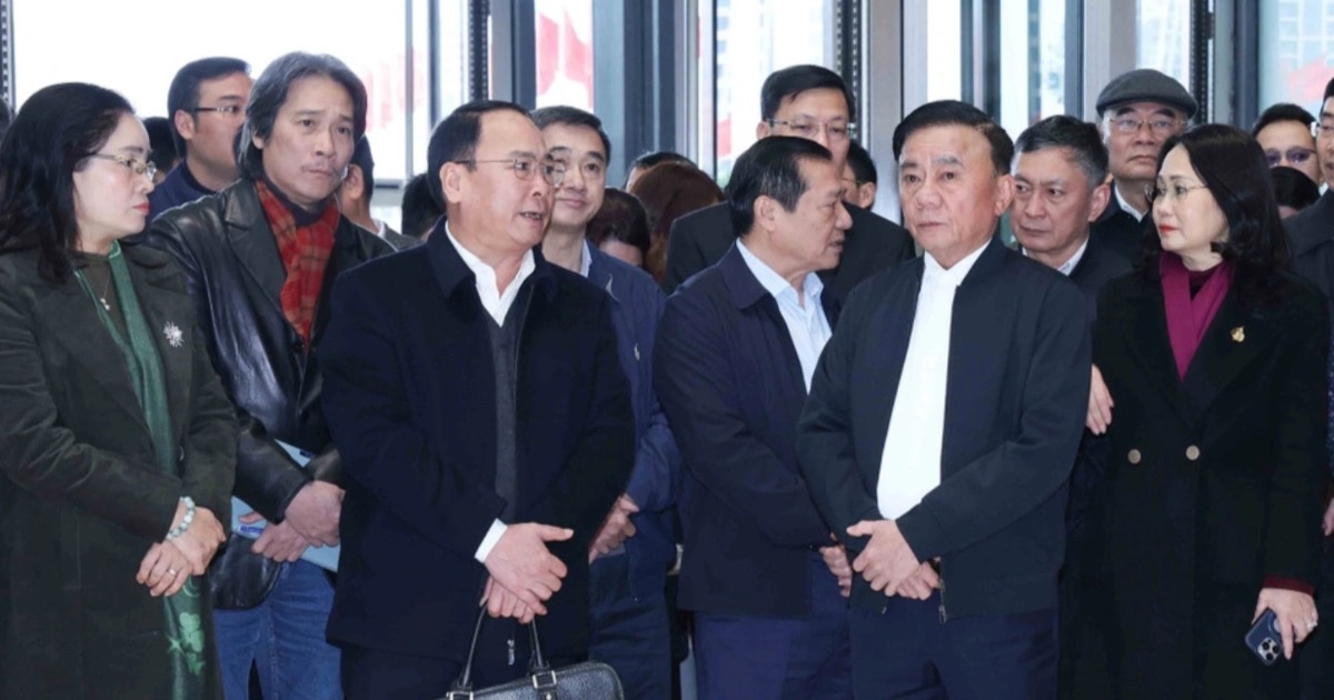 Kiểm tra công tác chuẩn bị Đại hội XIV của Đảng tại Trung tâm Hội nghị Quốc gia