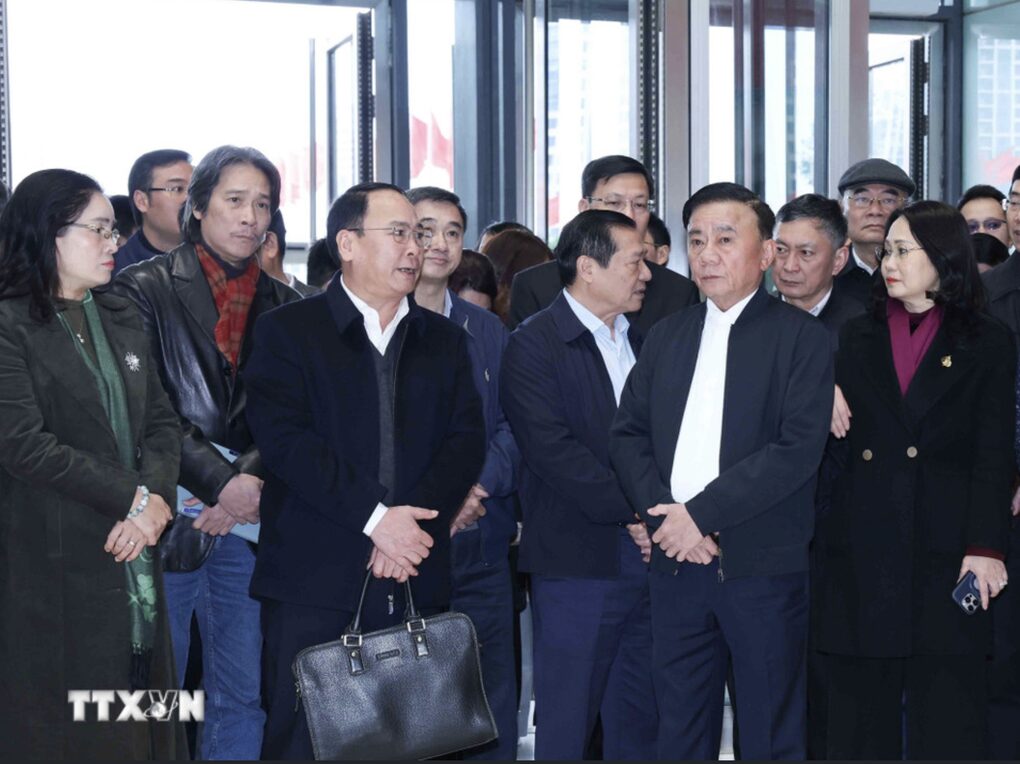 Kiểm tra công tác chuẩn bị Đại hội XIV của Đảng tại Trung tâm Hội nghị Quốc gia - 1 Kiểm tra công tác chuẩn bị Đại hội XIV của Đảng tại Trung tâm Hội nghị Quốc gia - 1