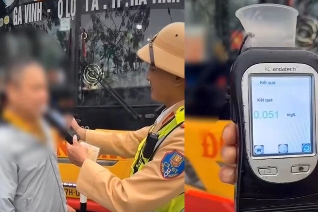 Phát hiện hai tài xế xe buýt vi phạm nồng độ cồn dịp Tết Dương lịch - 1