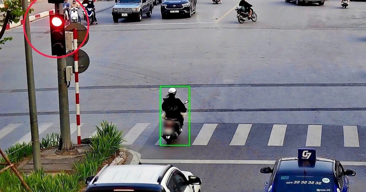 Một tháng camera AI bắt lỗi ở Hà Nội, 6.300 trường hợp bị phạt nguội