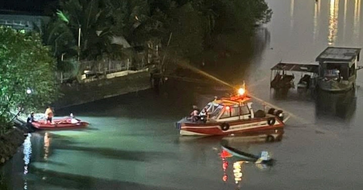 Công an TPHCM tìm nhân chứng vụ bảo vệ rơi xuống sông