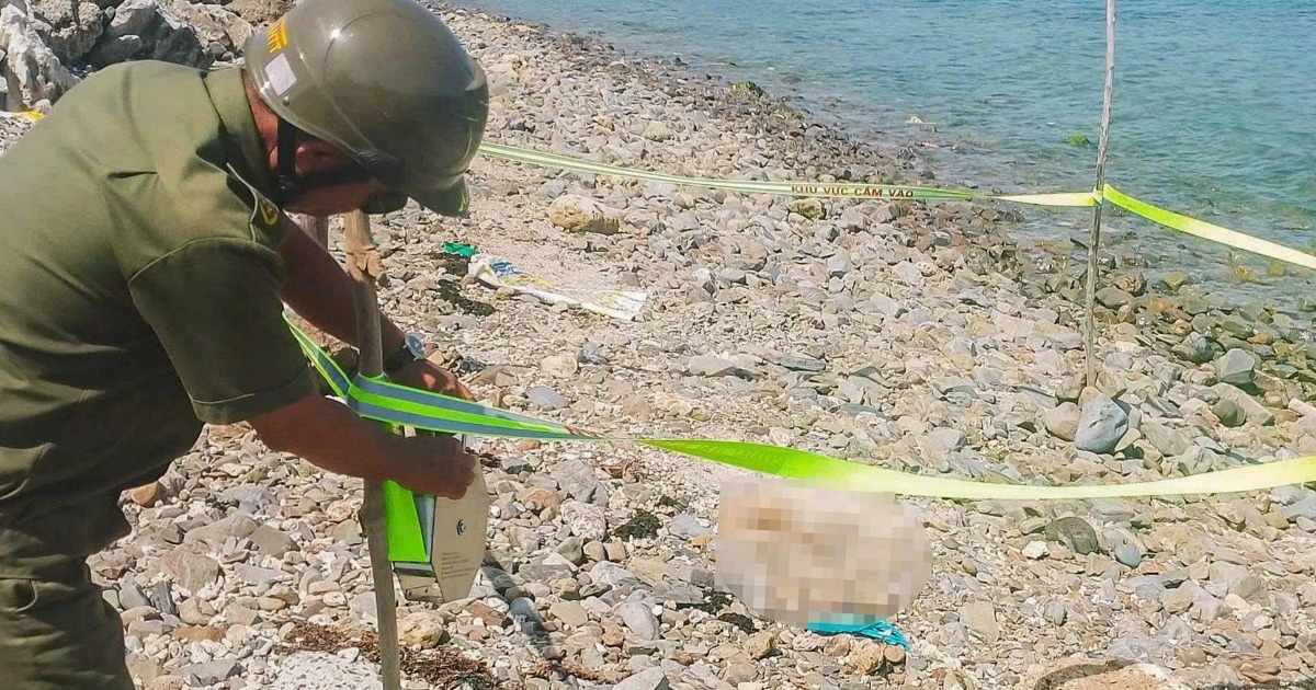 Phát hiện đoạn chân người trôi dạt vào bờ biển