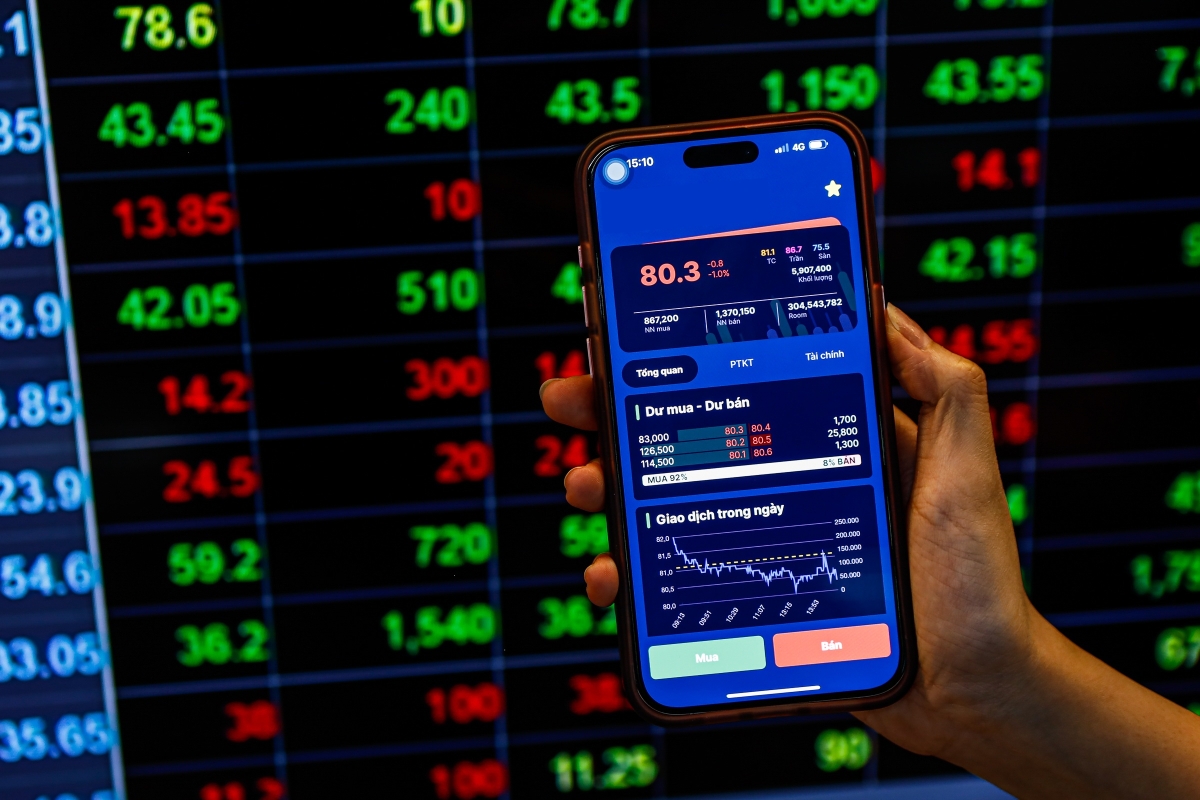 VN-Index đứt nhịp tăng