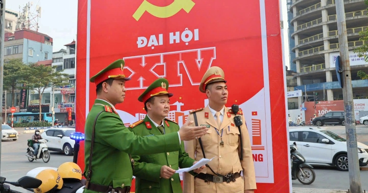 Chi tiết lịch cấm đường, phương tiện ở Hà Nội để phục vụ Đại hội Đảng