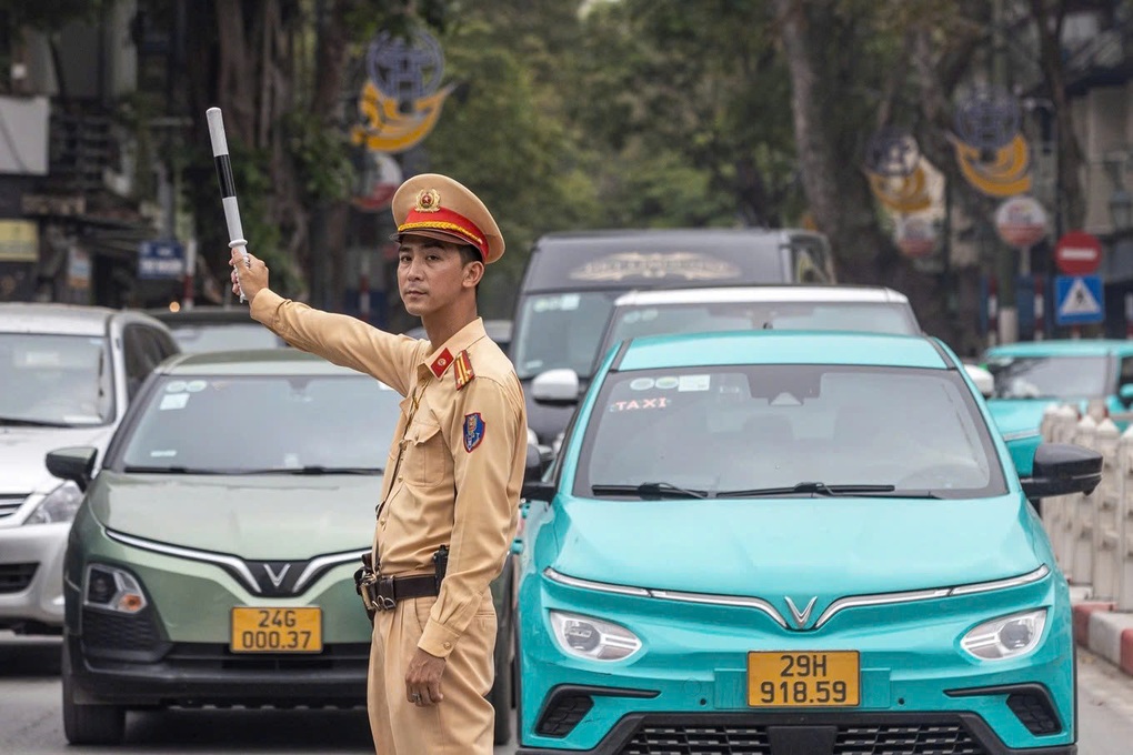 Hà Nội thí điểm tổ chức lại giao thông nút giao Kim Mã - Giang Văn Minh - 1