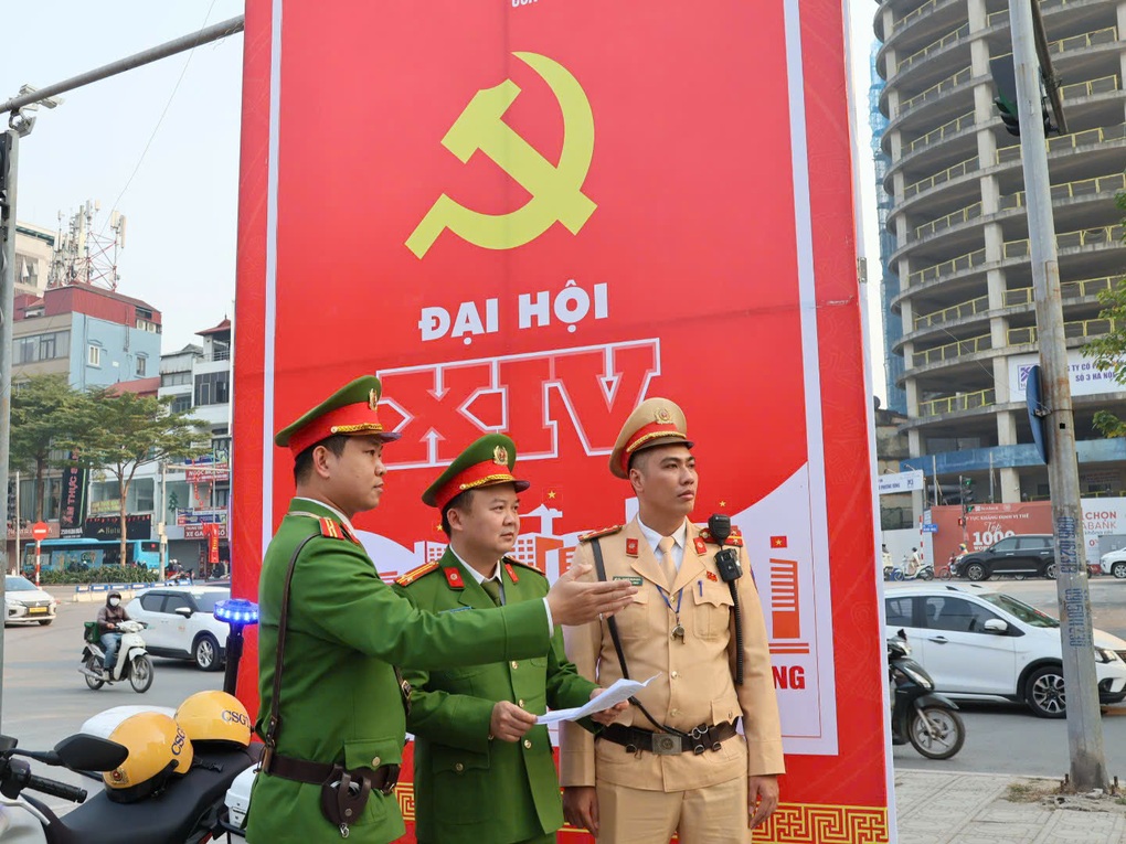 Chi tiết lịch cấm đường, phương tiện ở Hà Nội để phục vụ Đại hội Đảng - 1