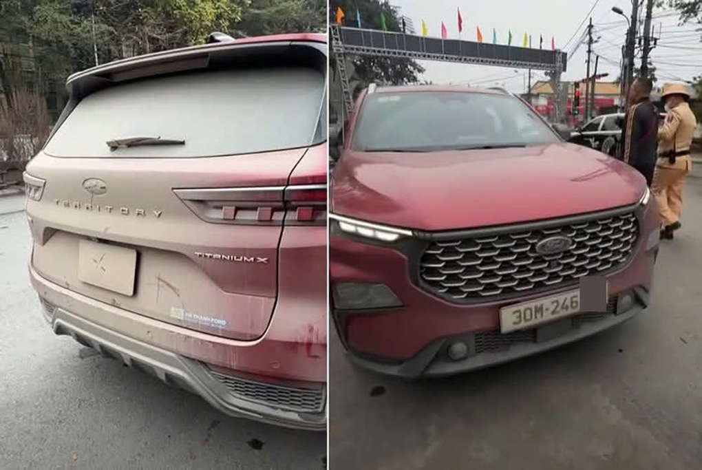 Cục CSGT thông tin việc tài xế ô tô bị phạt 23 triệu vì biển số dính bùn - 1