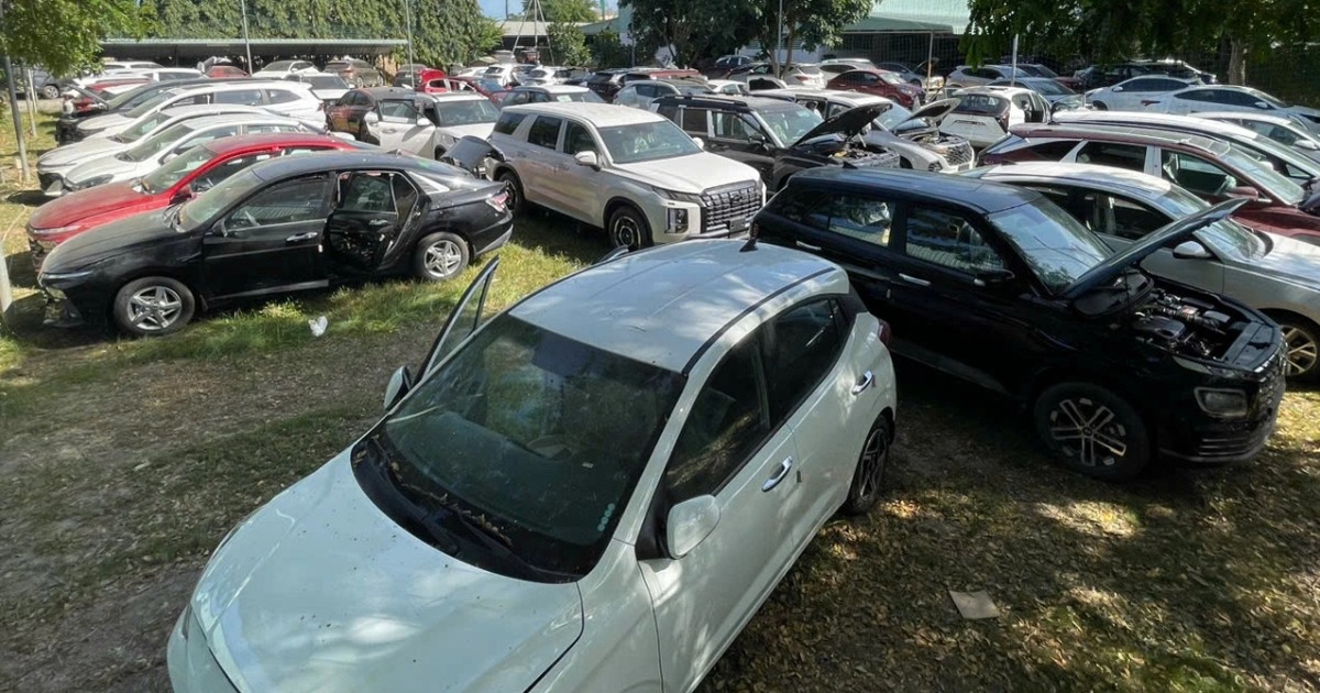 30 ô tô ngập nước được đấu giá trực tuyến với khởi điểm 6,8 tỷ đồng