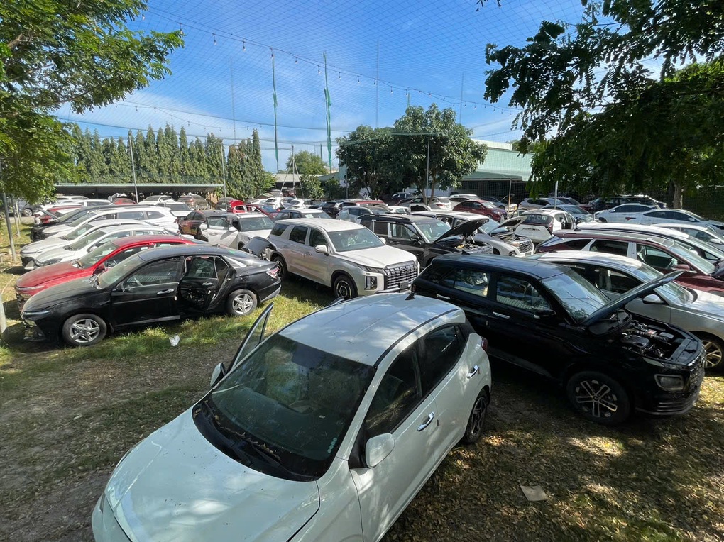 30 ô tô ngập nước được đấu giá trực tuyến với khởi điểm 6,8 tỷ đồng - 1 30 ô tô ngập nước được đấu giá trực tuyến với khởi điểm 6,8 tỷ đồng - 1