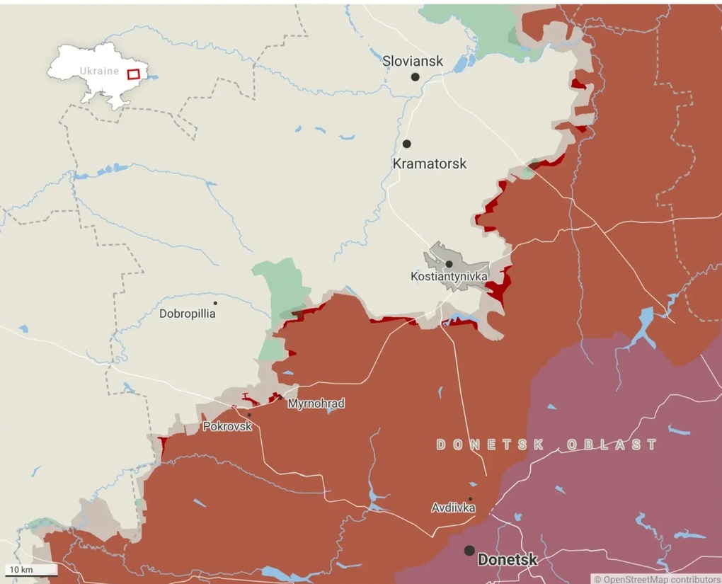 Điểm yếu có thể làm Ukraine mất chốt chặn chiến lược tới vành đai pháo đài - 2 Điểm yếu có thể làm Ukraine mất chốt chặn chiến lược tới vành đai pháo đài - 2