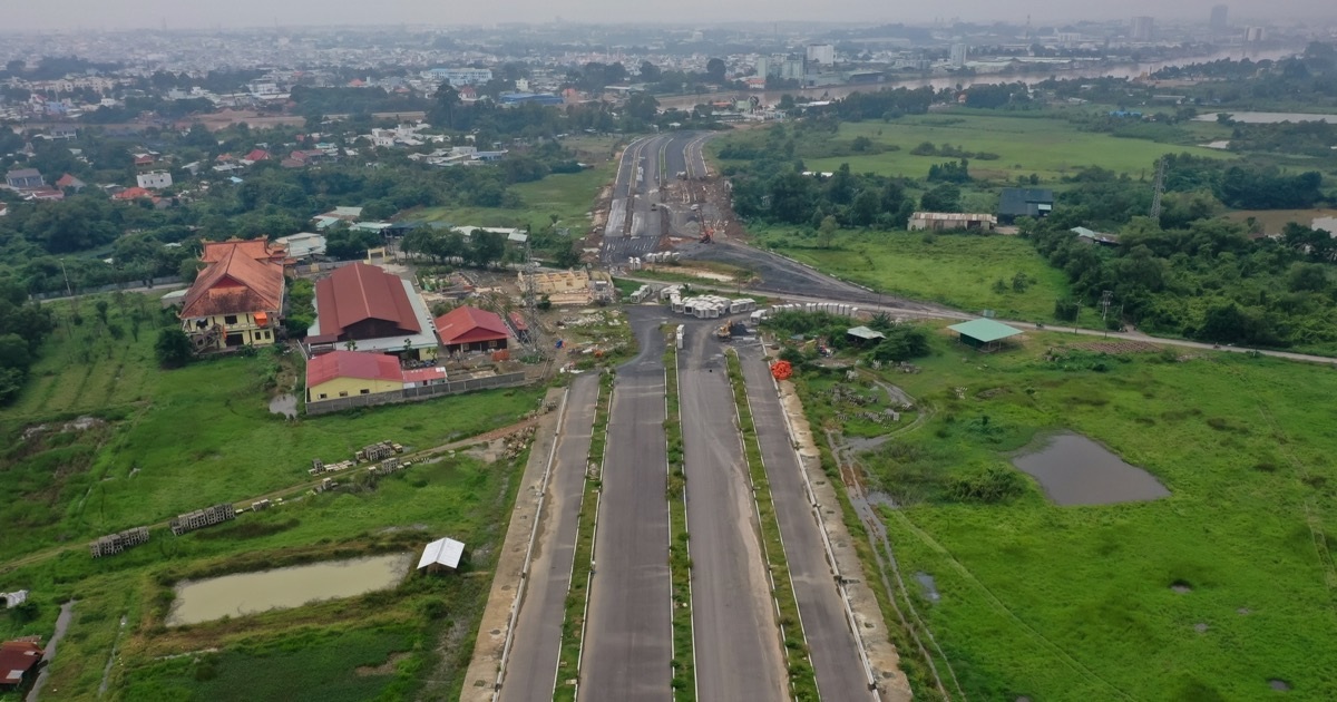Thông xe dự án đường trục trung tâm Biên Hòa trước Tết Nguyên đán