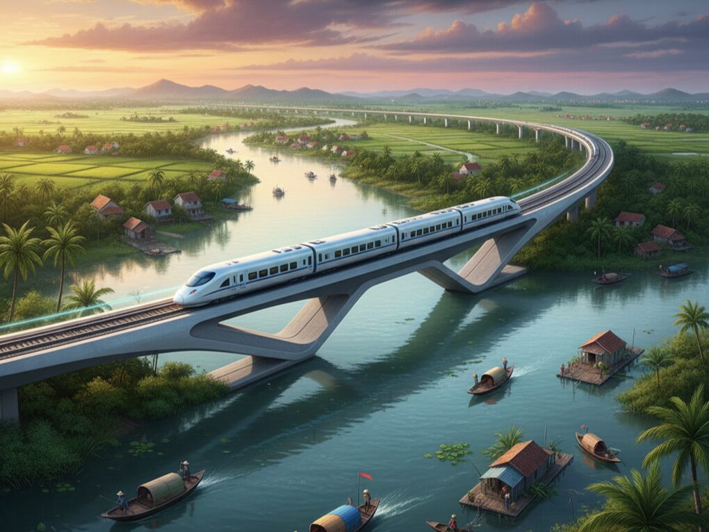 Doanh nghiệp đề xuất xây đường sắt TPHCM - Cà Mau bằng quỹ đất TOD - 1