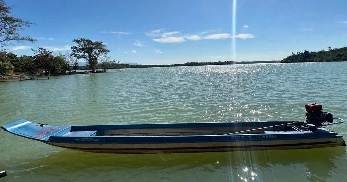 Hai thiếu niên trôi dạt hơn 40km giữa lòng hồ thủy điện
