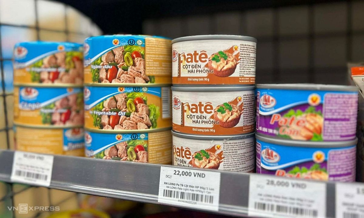 Siêu thị dừng bán sản phẩm Đồ hộp Hạ Long