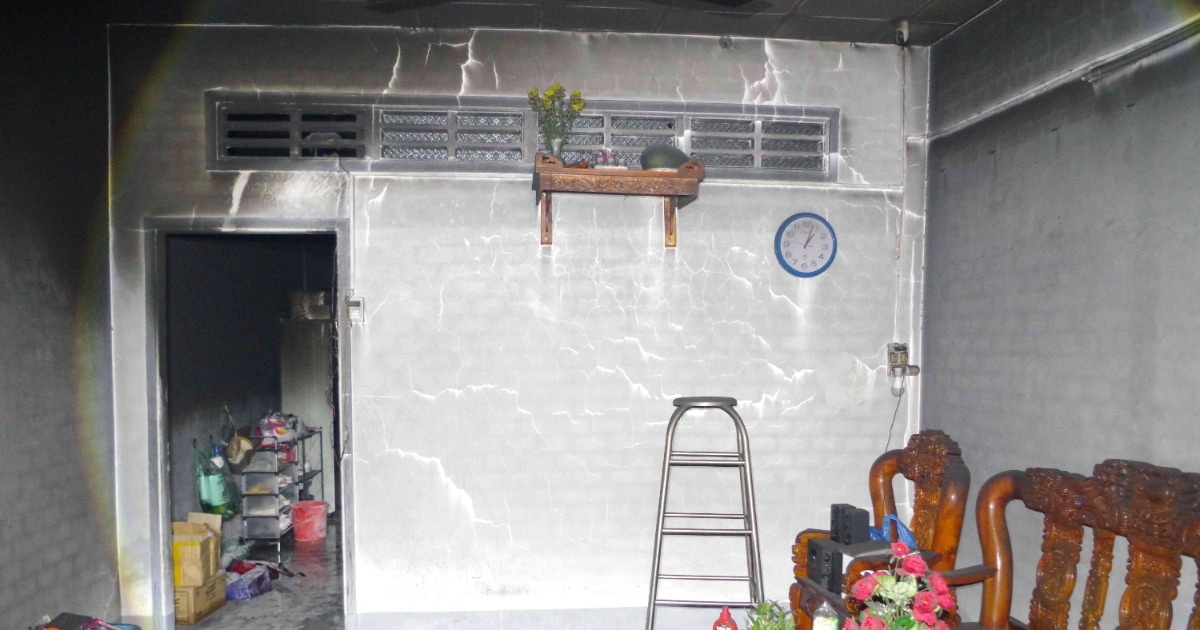 Hai bé gái tử vong trong vụ cháy khi bố mẹ đi làm vắng nhà