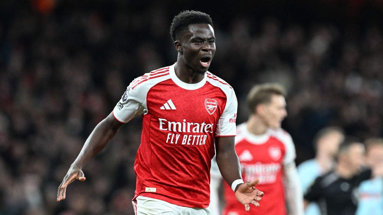 Bukayo Saka to sign new five-year deal at Arsenal – sources