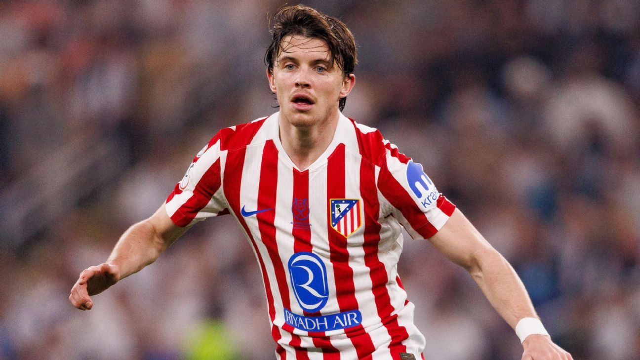 Conor Gallagher joins Tottenham after 17 months at Atlético Madrid