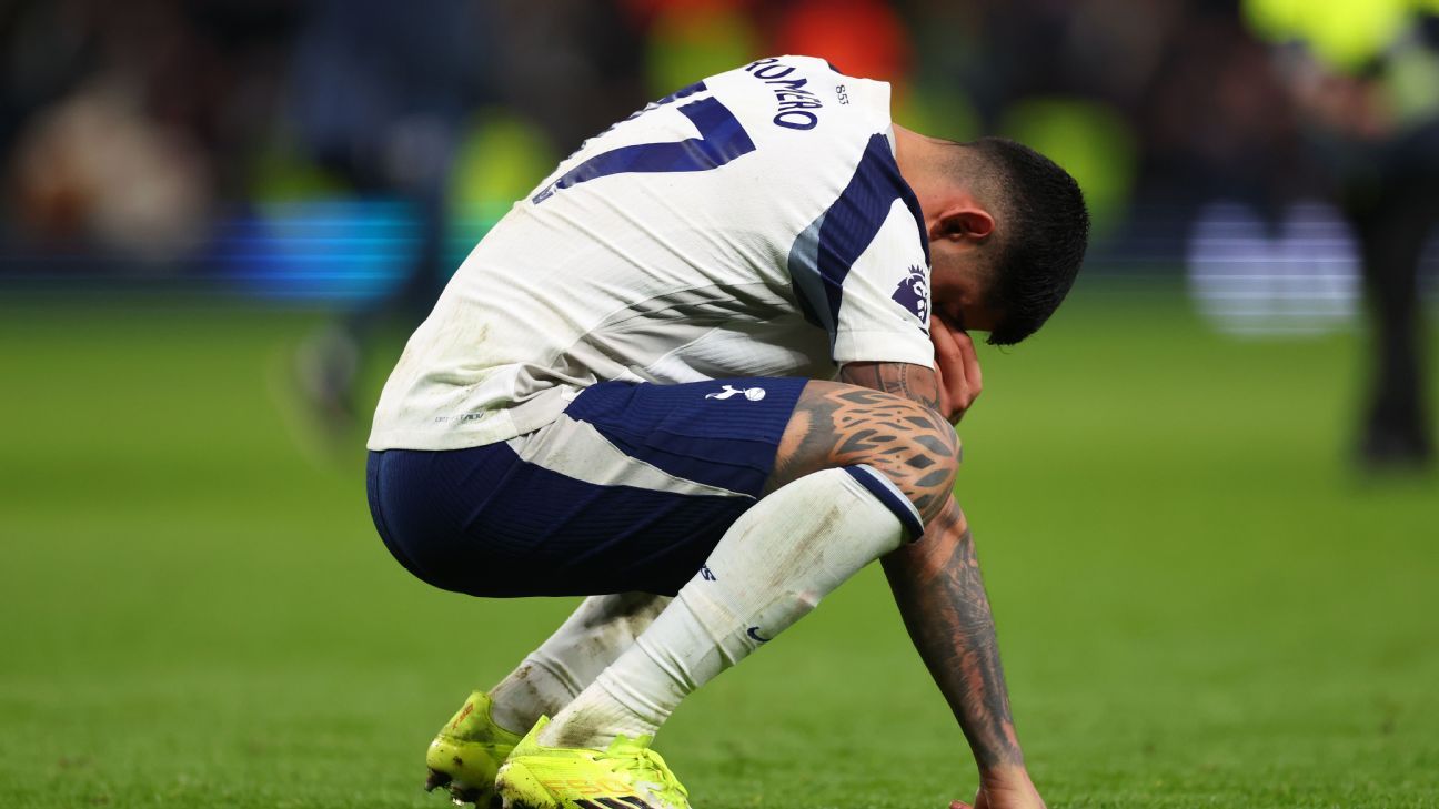 Cristian Romero calls for togetherness amid ‘disaster’ Spurs run
