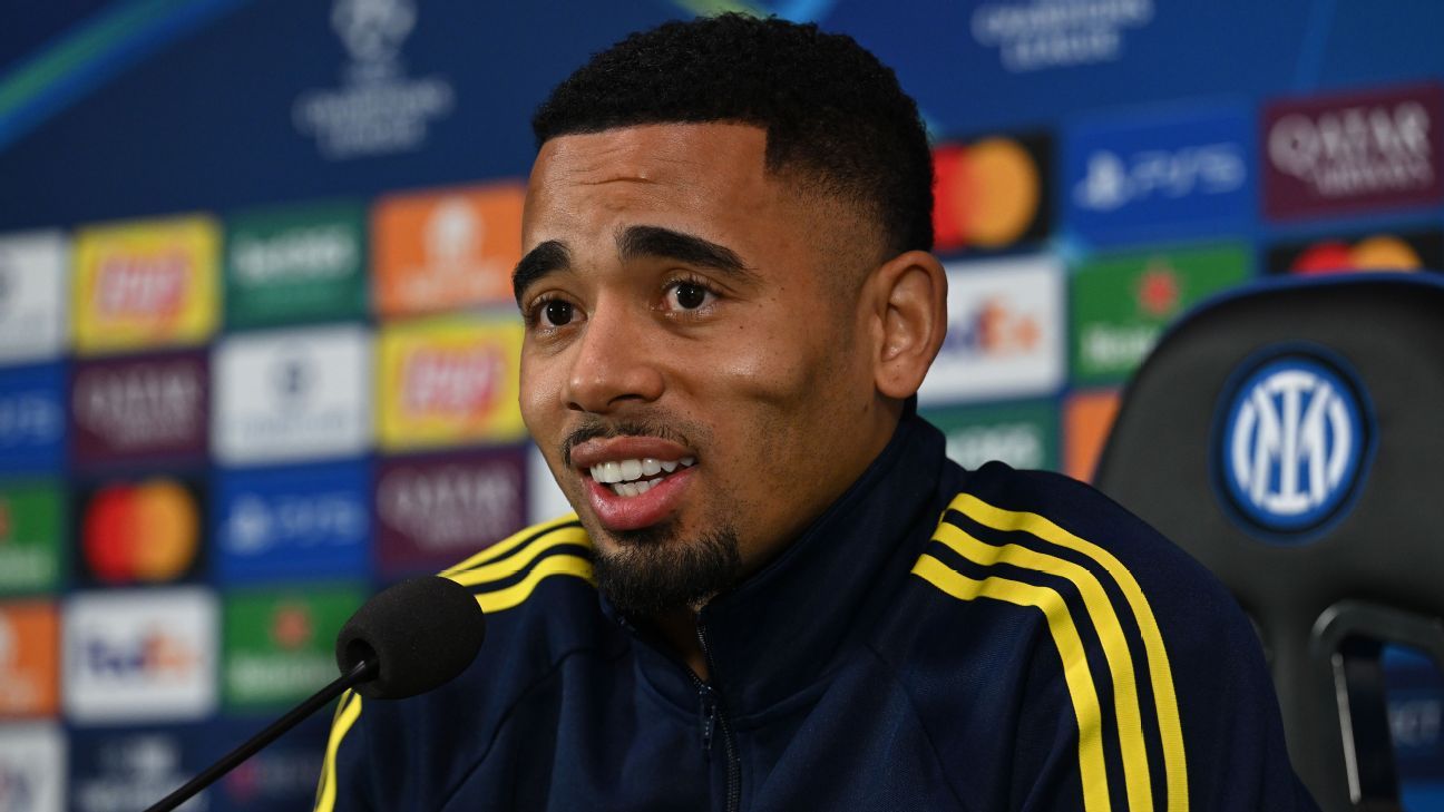Gabriel Jesus: ‘My wish is to stay at Arsenal’ after injury-hit spell