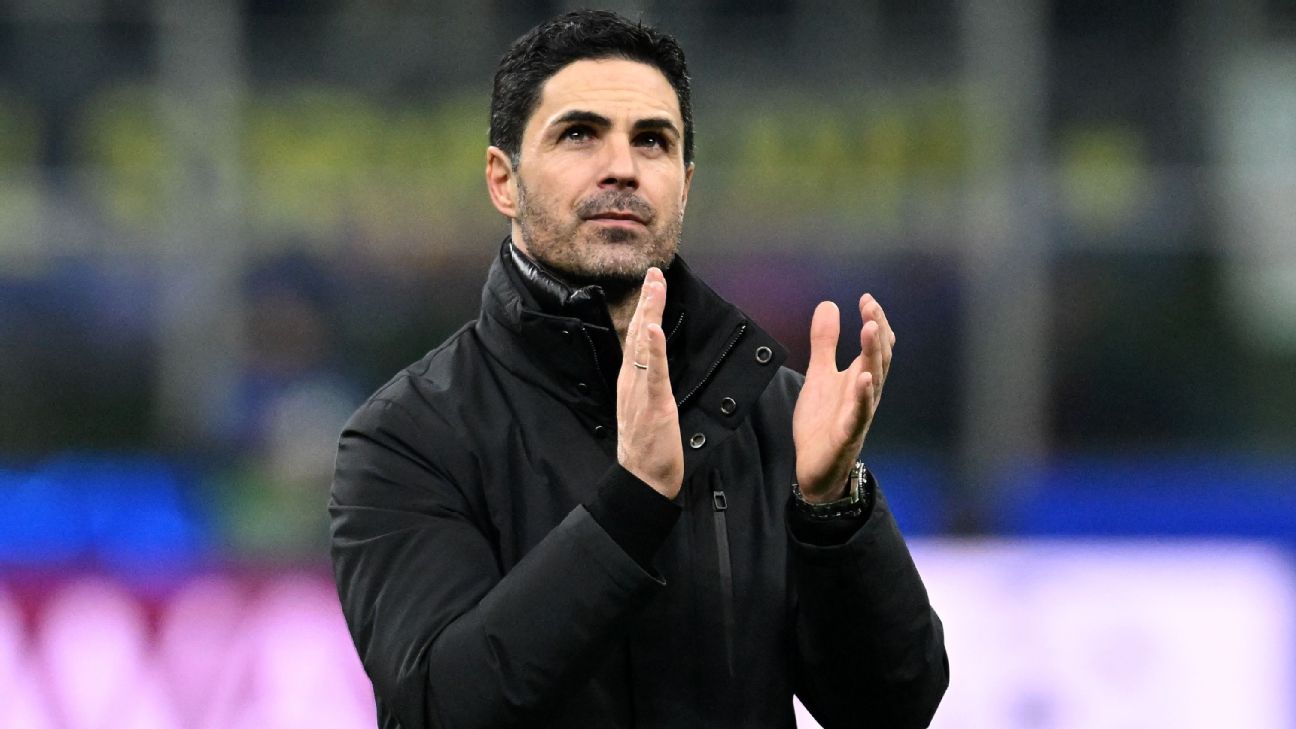 Mikel Arteta challenges Arsenal fans to ‘create more energy’ in club’s title pursuit