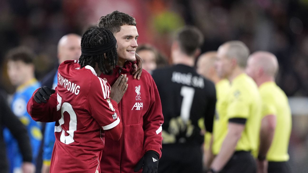 Liverpool’s Jeremie Frimpong backs Florian Wirtz to rediscover best form