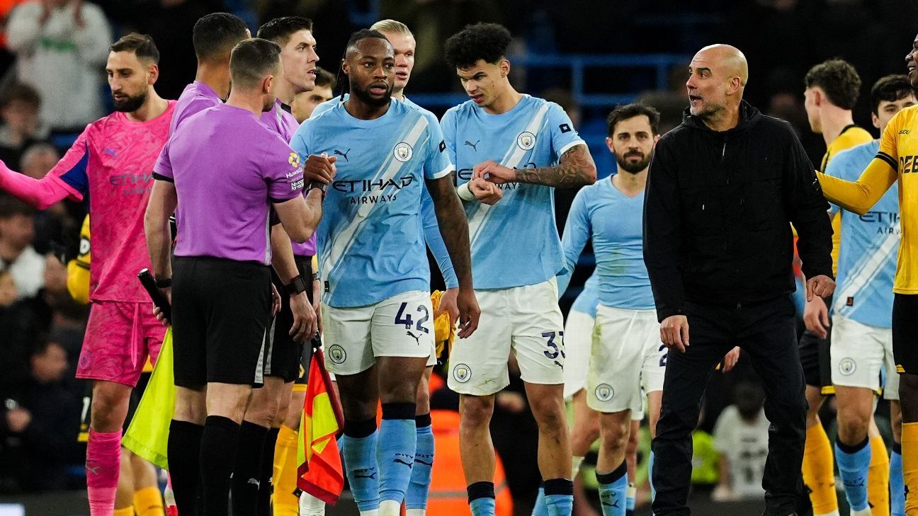 Man City boss Pep Guardiola doubles down on referee criticism