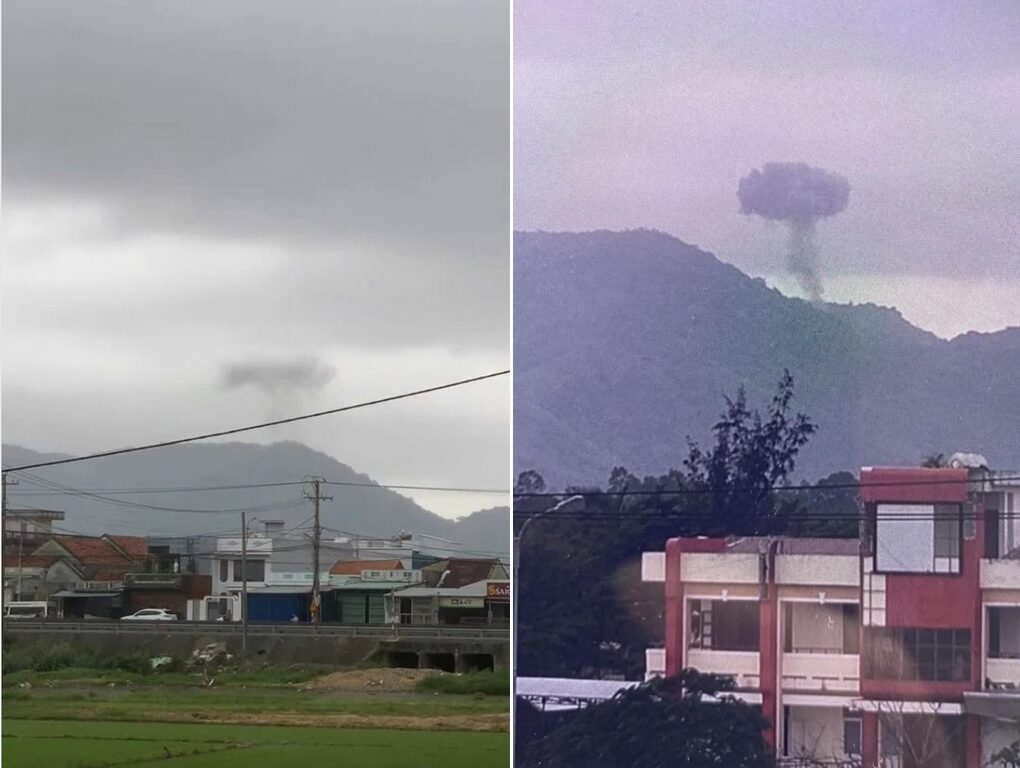 Vụ rơi máy bay quân sự: Phi công tránh xa khu dân cư trước khi nhảy dù - 1