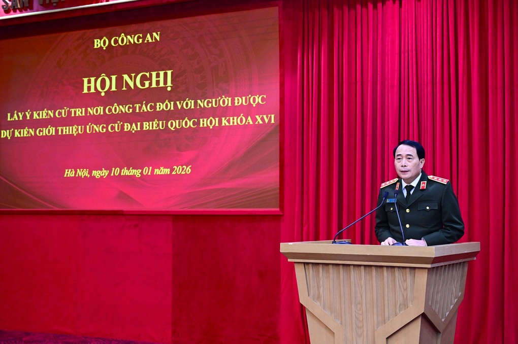 Đại tướng Lương Tam Quang được giới thiệu ứng cử đại biểu Quốc hội khóa XVI - 2