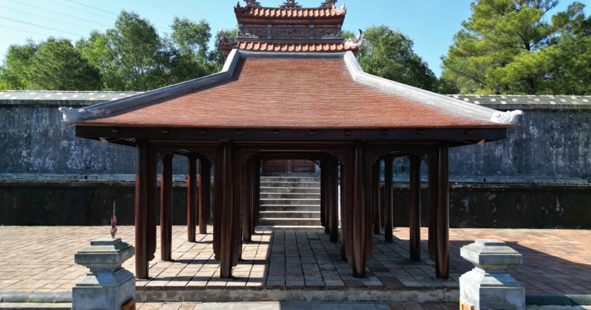 Yêu cầu báo cáo về công trình “lạ” trong lăng Xương Thọ ở Huế