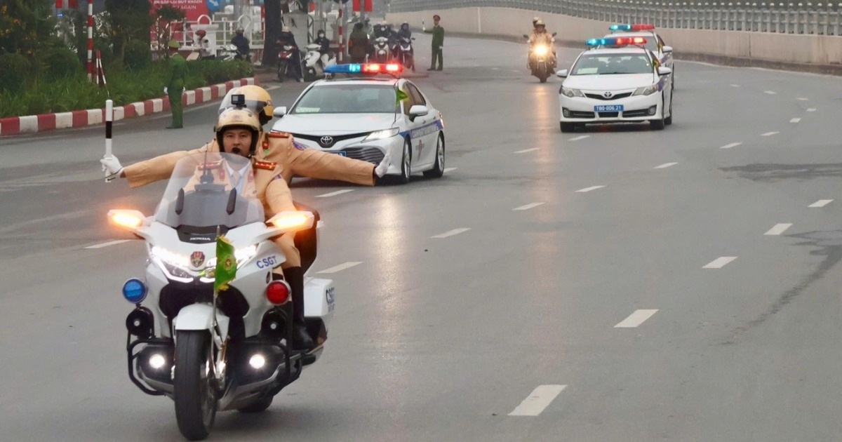 Phú Thọ phân luồng giao thông, hạn chế phương tiện vào trung tâm Hà Nội