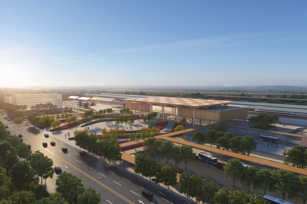 Vị trí đặt ga đầu tiên trên tuyến đường sắt Lào Cai - Hà Nội - Hải Phòng - 3