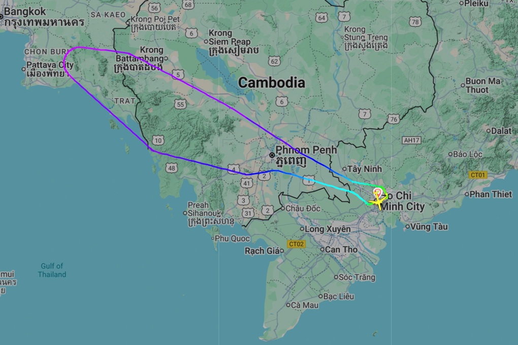 Chuyến bay TPHCM - Frankfurt quay đầu khẩn cấp, cứu hành khách nguy kịch - 1 Chuyến bay TPHCM - Frankfurt quay đầu khẩn cấp, cứu hành khách nguy kịch - 1