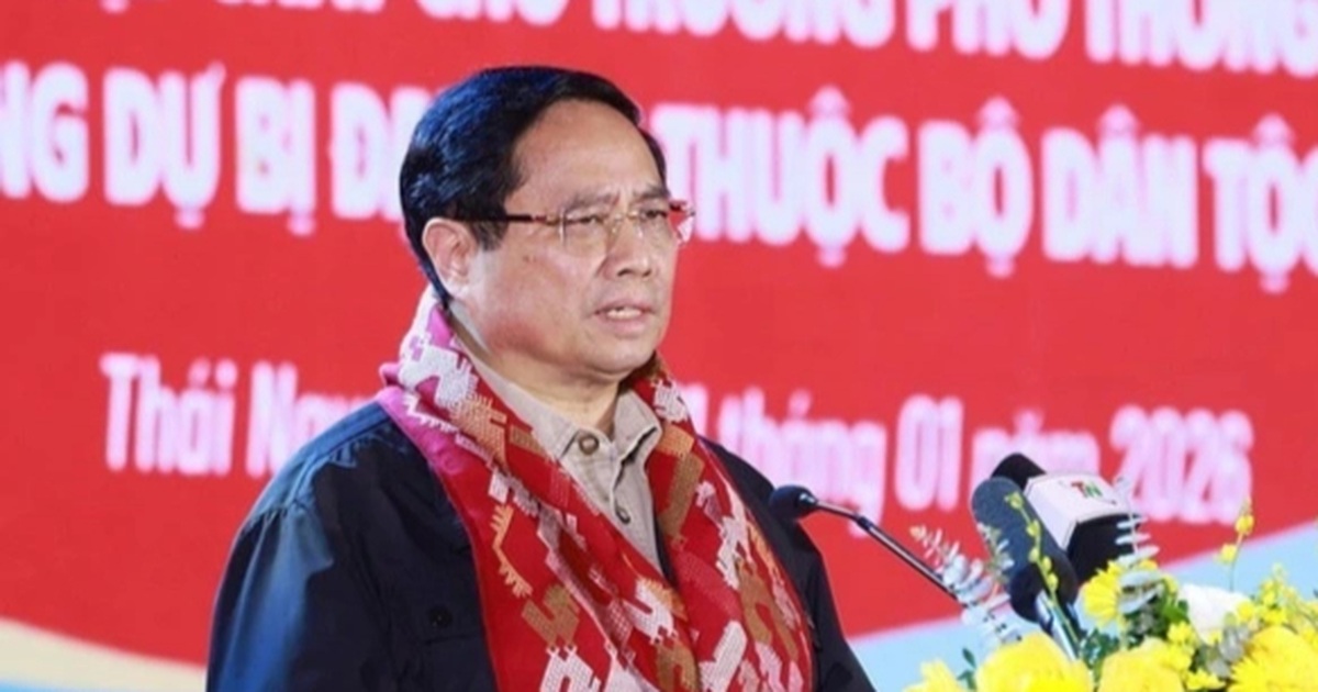 Thủ tướng: Xây dựng trường học cho đồng bào dân tộc để “gieo chữ, giữ nước”