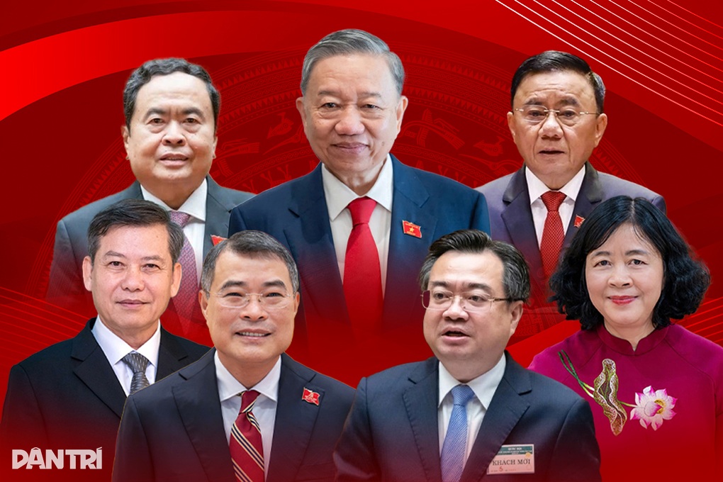 Công bố danh sách Ủy viên Bộ Chính trị khóa XIV - 1