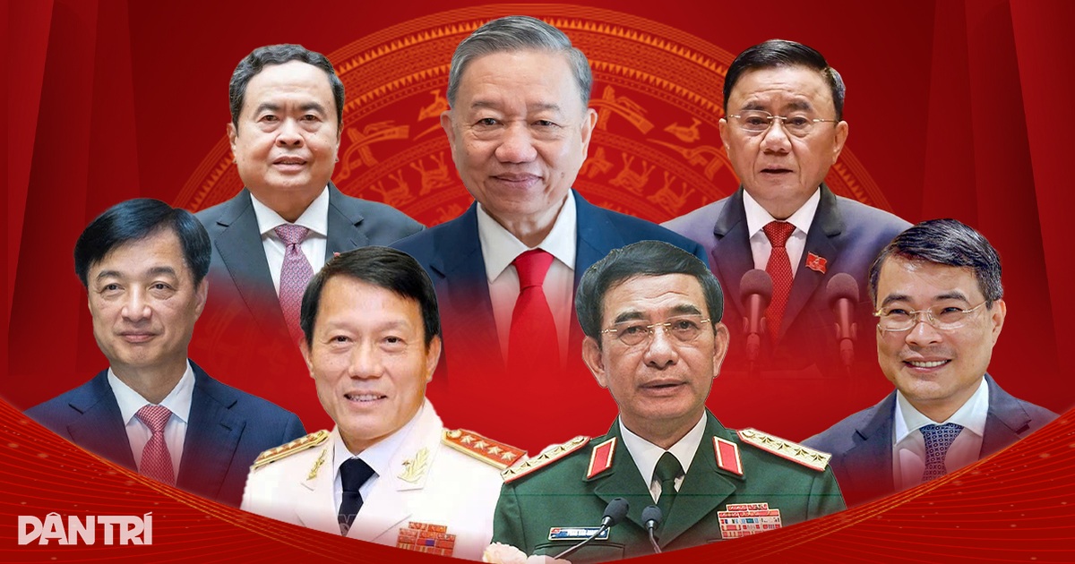 Tổng Bí thư Tô Lâm và 9 Ủy viên Bộ Chính trị tái cử Trung ương khóa XIV