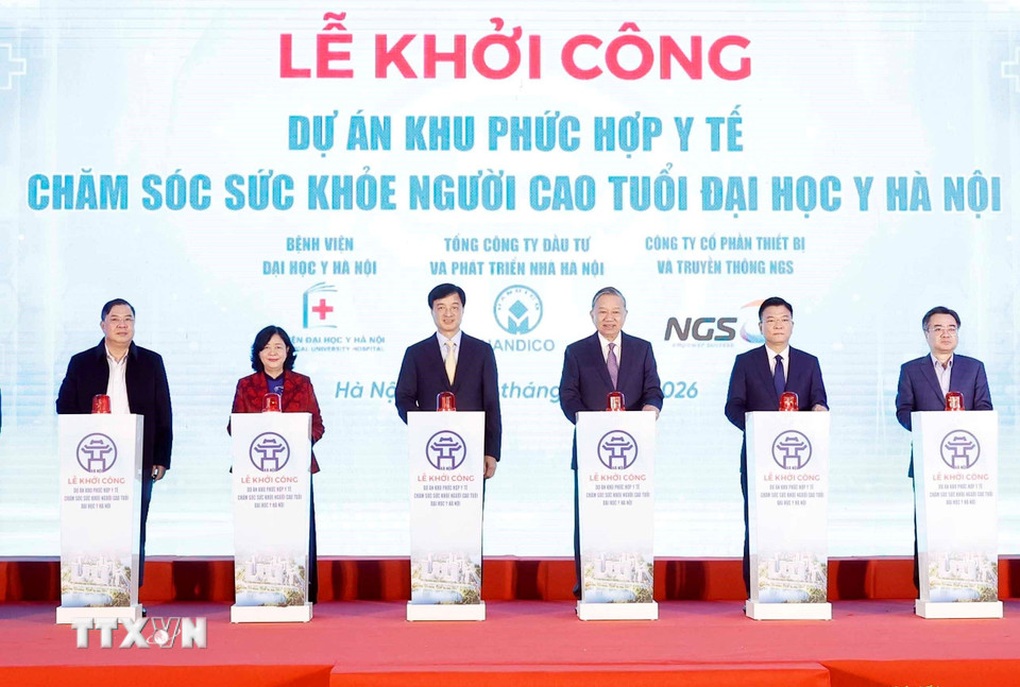 Tổng Bí thư dự lễ khởi công Khu phức hợp Y tế 16.000 tỷ đồng ở Hà Nội - 1 Tổng Bí thư dự lễ khởi công Khu phức hợp Y tế 16.000 tỷ đồng ở Hà Nội - 1