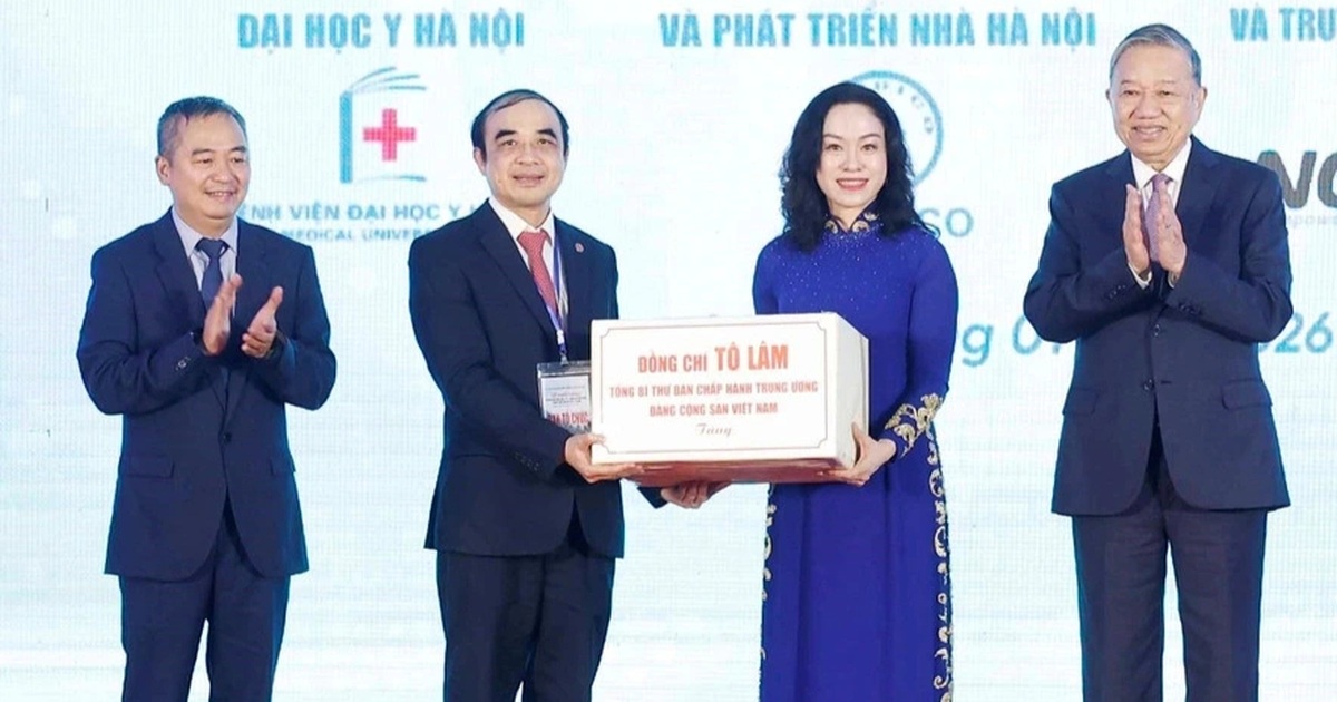 Tổng Bí thư dự lễ khởi công Khu phức hợp Y tế 16.000 tỷ đồng ở Hà Nội