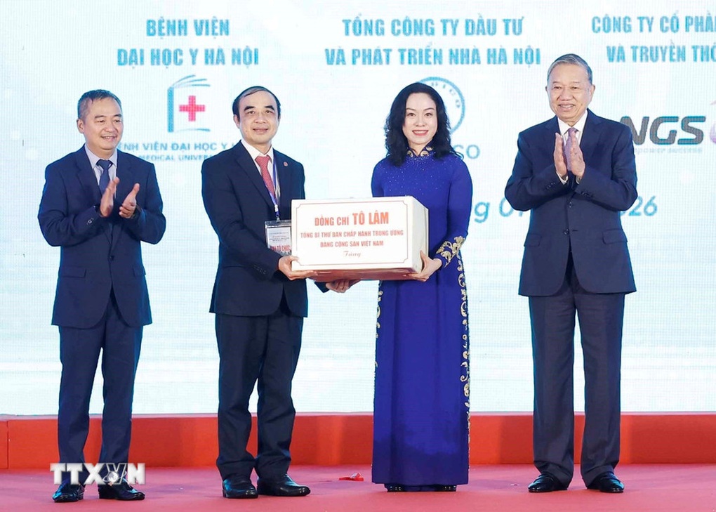 Tổng Bí thư dự lễ khởi công Khu phức hợp Y tế 16.000 tỷ đồng ở Hà Nội - 4 Tổng Bí thư dự lễ khởi công Khu phức hợp Y tế 16.000 tỷ đồng ở Hà Nội - 4