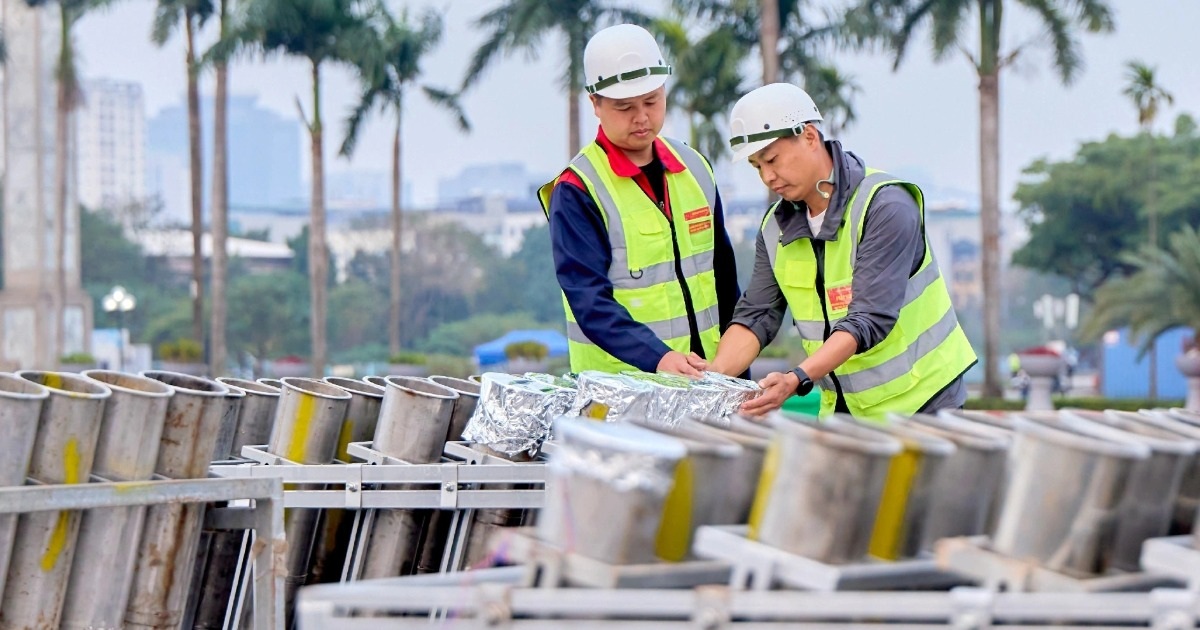 Hà Nội sẵn sàng cho màn pháo hoa nghệ thuật lớn nhất lịch sử tại Mỹ Đình