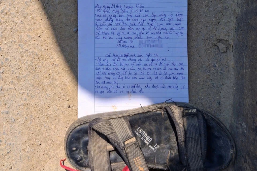 Bức thư “con mệt mỏi lắm” cùng đôi dép bỏ lại trên cầu chỉ là một trò đùa - 1